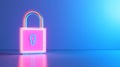 A team of computer programmers working on network security system software development, data encryption innovations, and Royalty Free Stock Photo