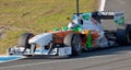 Team Force India F1, Adrian Sutil, 2011 Royalty Free Stock Photo