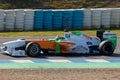 Team Force India F1, Adrian Sutil, 2011 Royalty Free Stock Photo