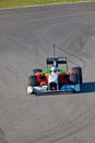 Team ForceIndia F1, Adrian Sutil, 2011 Royalty Free Stock Photo