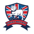 Team GB English bulldog Great Britain mascot