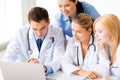 Team or group of doctors working Royalty Free Stock Photo