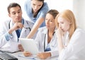 Team or group of doctors working Royalty Free Stock Photo