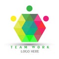 Team /group work union logo icon
