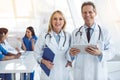 Team of medical doctors Royalty Free Stock Photo