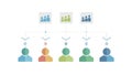 Team Performance Growth Metrics Infographic, vector design Generative AI Royalty Free Stock Photo