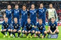 Team photo of Scotland national football team in 2019