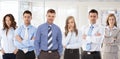Team photo of young businesspeople Royalty Free Stock Photo