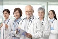 Team portrait of medical professionals Royalty Free Stock Photo