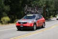 Team RadioShack car for 2010 Tour of California