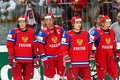 Team Russia IIHF 2010 Royalty Free Stock Photo