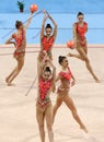 Team Russia Rhythmic Gymnastics