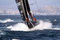 Team SCALLYWAG in race after leave the port of Alicante.