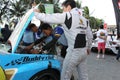 Team service on race in thailand super series