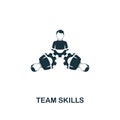 Team Skills icon. Premium style design from teamwork collection. UX and UI. Pixel perfect team skills icon for web design, apps, Royalty Free Stock Photo