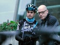 Team Sky cycling Manager and Rider Mikel Landa Royalty Free Stock Photo