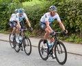 Team Sky Cyclists on the OVO Energy Tour of Britain