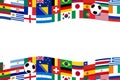 Team soccer flag banner