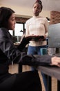 Team of software developers analyzing html code Royalty Free Stock Photo