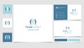 Team spirit logo design with editable slogan. Branding book and business card template.