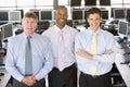 Team Of Stock Traders Royalty Free Stock Photo