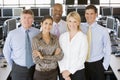 Team Of Stock Traders Royalty Free Stock Photo