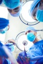 The team of surgeons Royalty Free Stock Photo