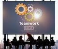 Team Teamwork Collaboration Cooperation Concept Royalty Free Stock Photo