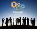 Team Teamwork Collaboration Cooperation Concept Royalty Free Stock Photo