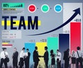 Team Teamwork Collaboration Support Concept Royalty Free Stock Photo