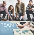 Team Teamwork Help Share Contribute Concept Royalty Free Stock Photo