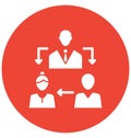 Team, teamwork Isolated Vector Icon can be easily edit and modify Royalty Free Stock Photo