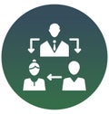 Team, teamwork Isolated Vector Icon can be easily edit and modify Royalty Free Stock Photo