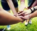 Team Teamwork Relation Together Unity Friendship Concept Royalty Free Stock Photo