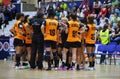 Team time-out - CSM Bucharest Royalty Free Stock Photo