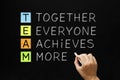 TEAM Together Everyone Achieves More