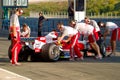 Team Toyota F1, Olivier Panis, 2006 Royalty Free Stock Photo