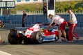Team Toyota F1, Olivier Panis, 2006 Royalty Free Stock Photo