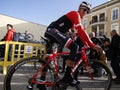 Team Trek Segafredo with Alberto Contador before training