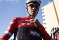 Team Trek Segafredo with Alberto Contador before training