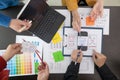 team of UI UX web designer are working together to develop mobile responsive websites with UI UX front end designer previews, UI Royalty Free Stock Photo