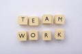 Team work abstact Royalty Free Stock Photo