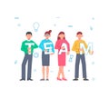 Team Work Concept Royalty Free Stock Photo