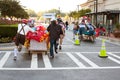 Teams Race To Finish Line Of Mattress Race