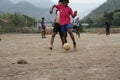 teams of teenage and young boys playing soccer