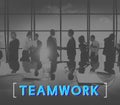 Teamwork Agreement Alliance Collaboration Unity Concept Royalty Free Stock Photo