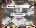 Teamwork Alliance Agreement Company Team Concept Royalty Free Stock Photo