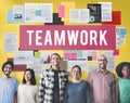 Teamwork Alliance Association Collaboration Concept Royalty Free Stock Photo