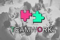 Teamwork Alliance Collaboration Connection Concept Royalty Free Stock Photo