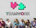Teamwork Alliance Collaboration Connection Concept Royalty Free Stock Photo